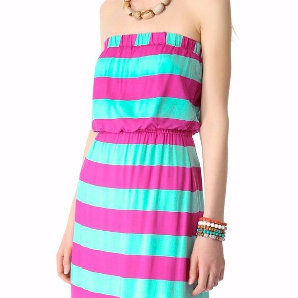 SPLENDID MAGNOLIA STRIPE MAXI DRESS - XS - Picture 3 of 11